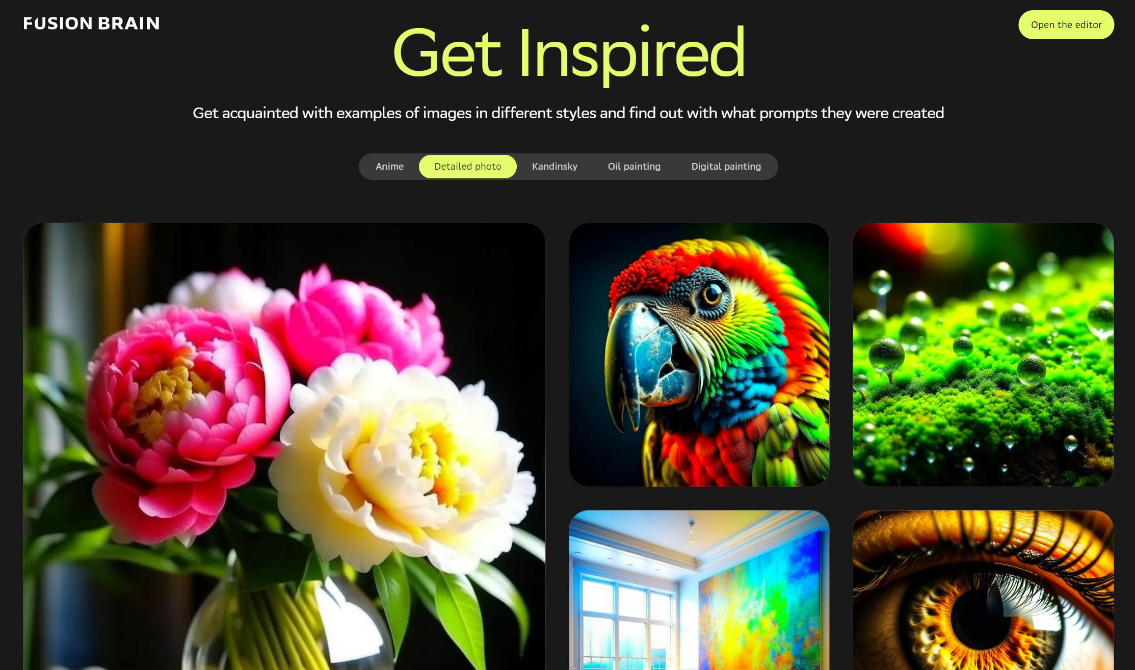 Fusion Brain AI Inspiration